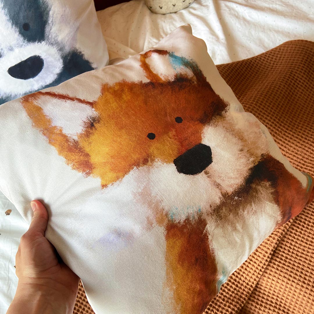 Fox Nursery Cushion Cover