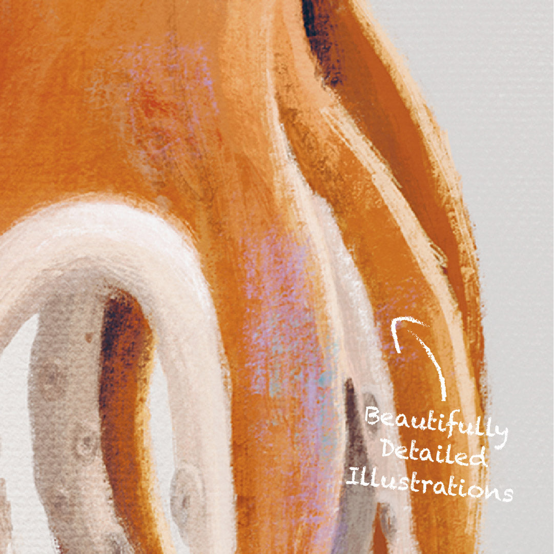 Octopus Sea-life Nursery Print