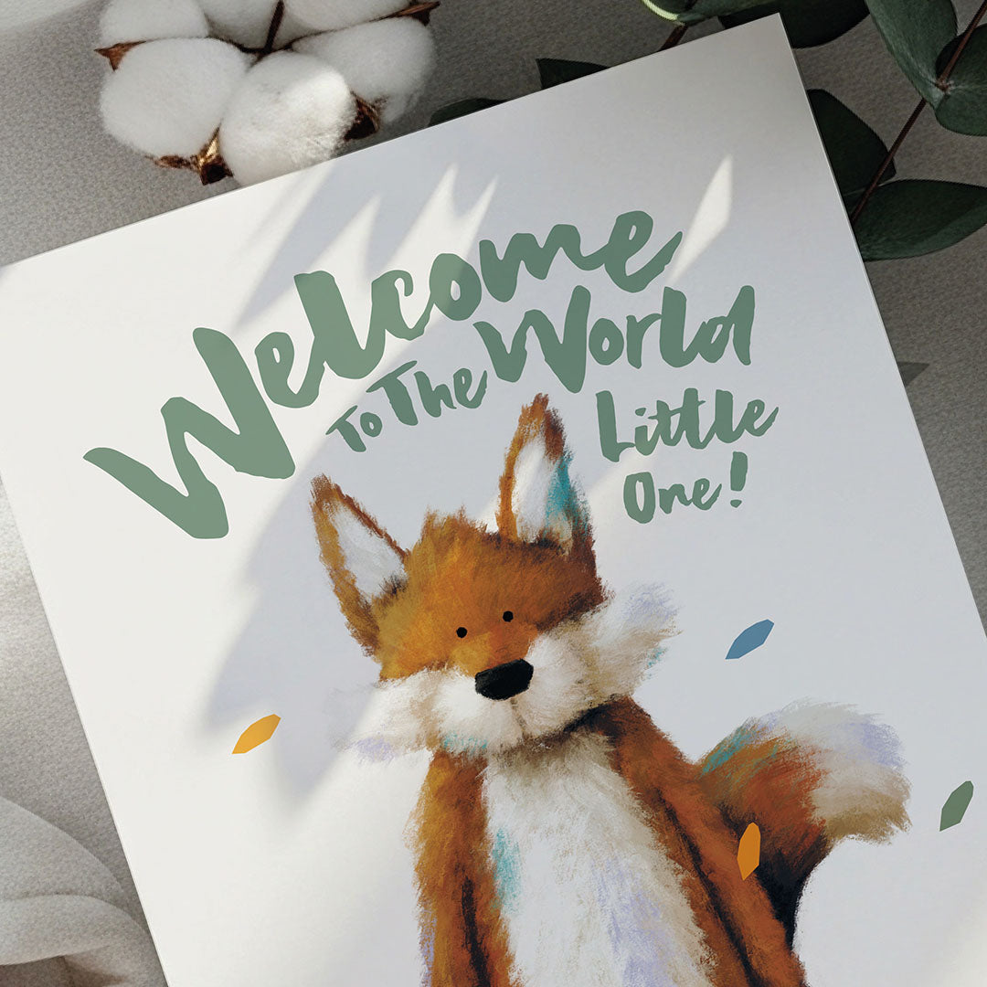 Welcome to the World Fox Card