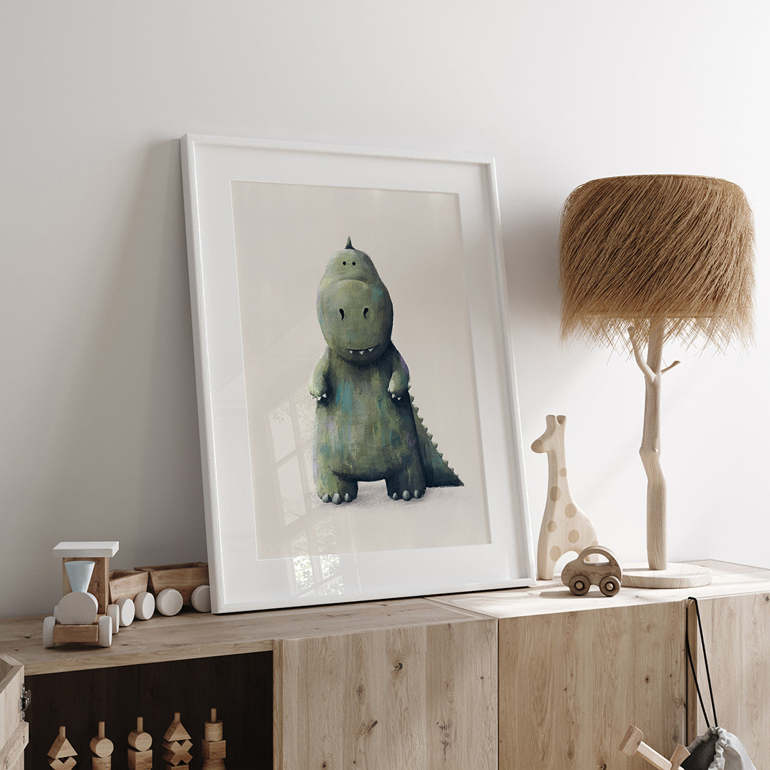 T-Rex gift set - Gender neutral baby gift set