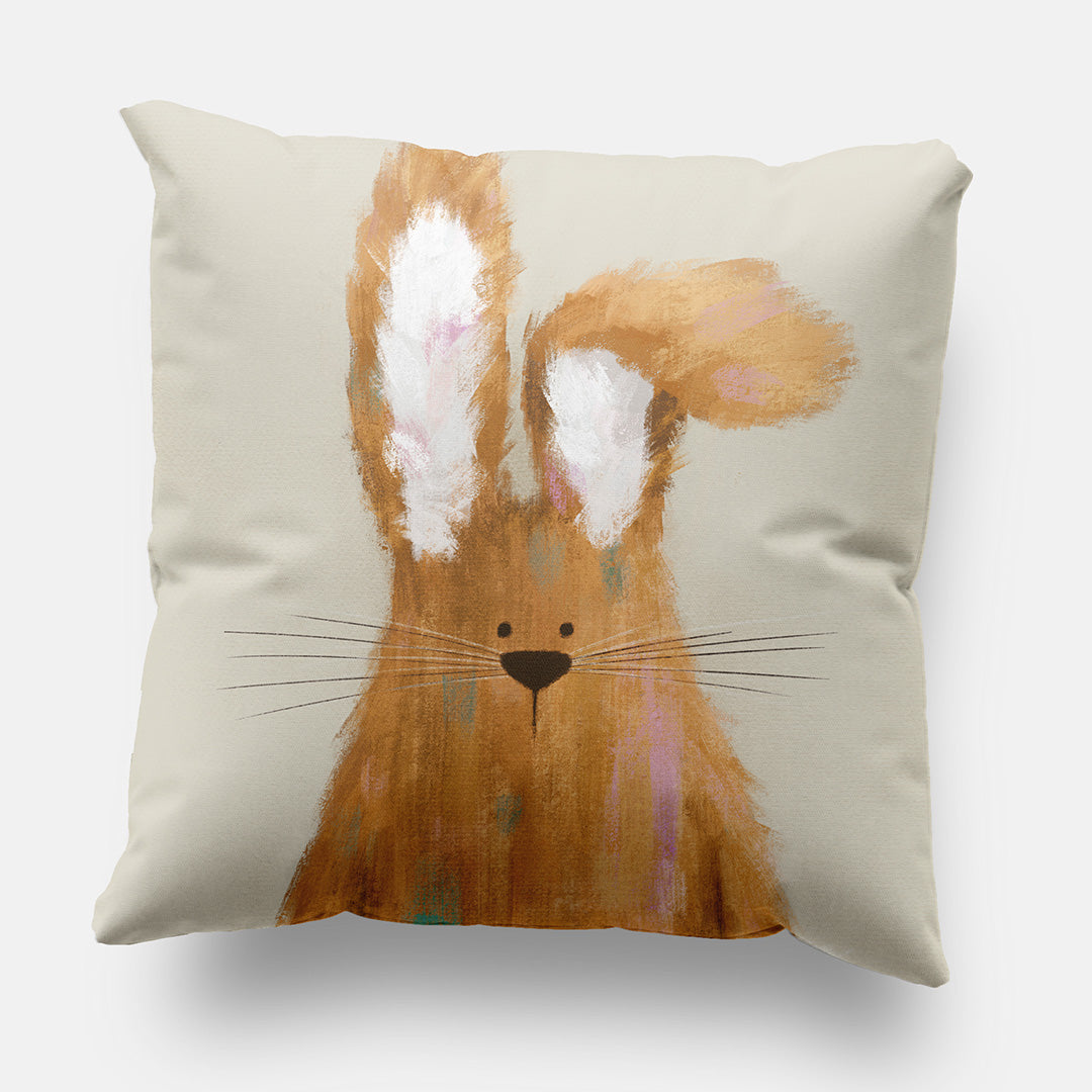 Woodland Bunny Nursery Cushion Cover