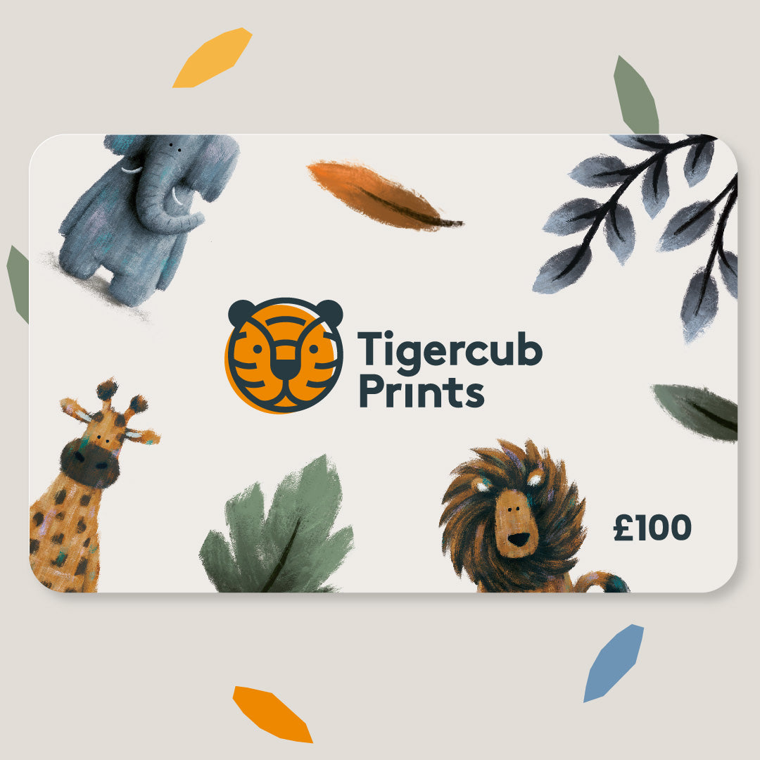 Tigercub Prints Gift Card