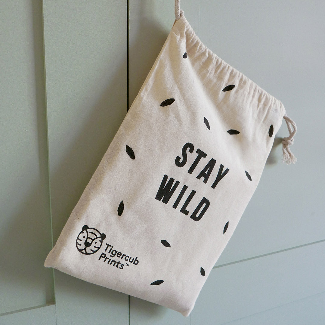 Drawstring Bag - Stay Wild