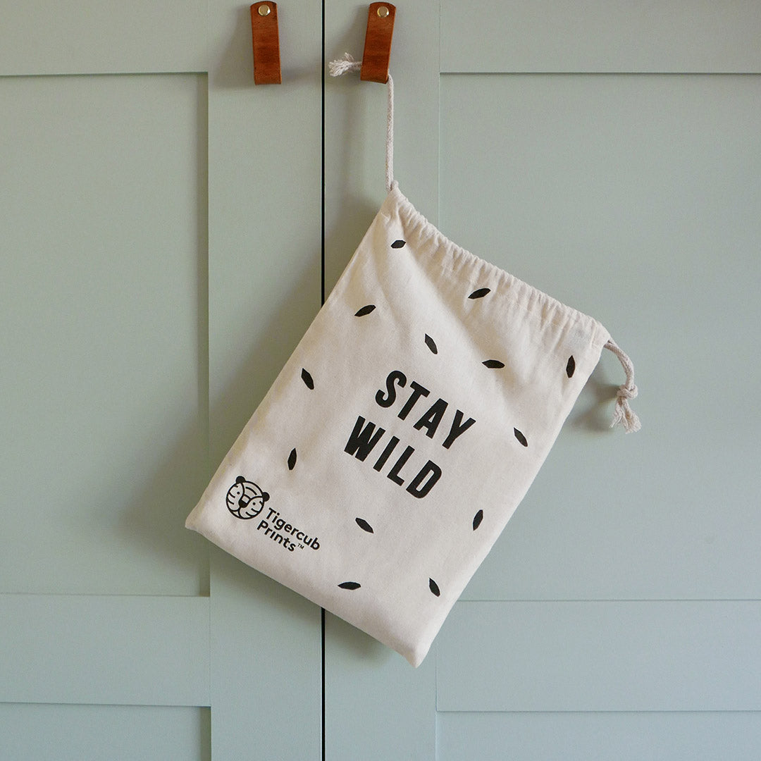 Drawstring Bag - Stay Wild