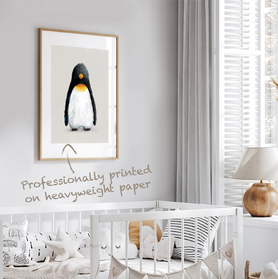 Penguin Nursery Print