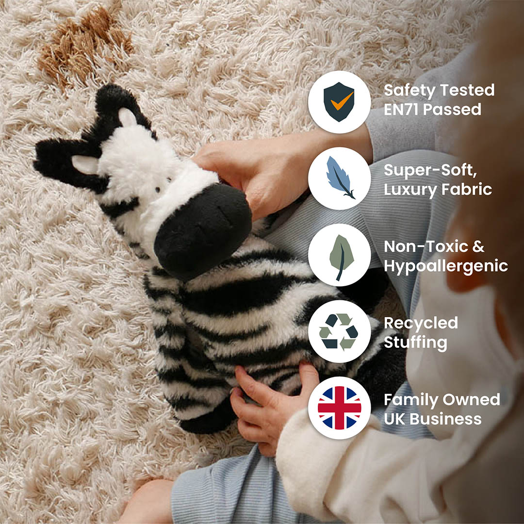 zebra soft toy